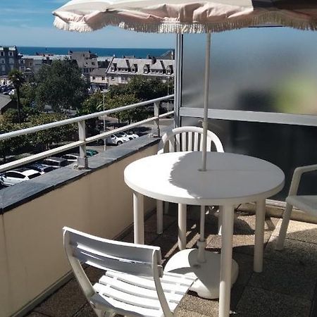 Studio Calme Avec Terrasse Vue Mer Pleneuf-Val-Andre Exteriör bild